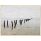Micoo Art and Decor Posters, Prints and Visual Artworks 60x80 cm / 24x32″ / Wood frame PEACEFUL WATERS - Seascape - Nautical - Framed Poster