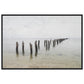 Micoo Art and Decor Posters, Prints and Visual Artworks 60x90 cm / 24x36″ / Black frame PEACEFUL WATERS - Seascape - Nautical - Framed Poster