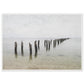 Micoo Art and Decor Posters, Prints and Visual Artworks 70x100 cm / 28x40″ / White frame PEACEFUL WATERS - Seascape - Nautical - Framed Poster