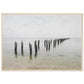 Micoo Art and Decor Posters, Prints and Visual Artworks 70x100 cm / 28x40″ / Wood frame PEACEFUL WATERS - Seascape - Nautical - Framed Poster