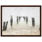 Micoo Art & Decor Posters, Prints and Visual Artworks 30x40 cm / 12x16″ / Dark wood frame POSSIBILITIES - Seascape - Nautical -  Framed Poster