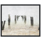 Micoo Art & Decor Posters, Prints and Visual Artworks 40x50 cm / 16x20″ / Black frame POSSIBILITIES - Seascape - Nautical -  Framed Poster