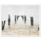 Micoo Art & Decor Posters, Prints and Visual Artworks 40x50 cm / 16x20″ / White frame POSSIBILITIES - Seascape - Nautical -  Framed Poster