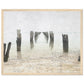 Micoo Art & Decor Posters, Prints and Visual Artworks 40x50 cm / 16x20″ / Wood frame POSSIBILITIES - Seascape - Nautical -  Framed Poster