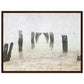 Micoo Art & Decor Posters, Prints and Visual Artworks 45x60 cm / 18x24″ / Dark wood frame POSSIBILITIES - Seascape - Nautical -  Framed Poster