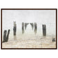 Micoo Art & Decor Posters, Prints and Visual Artworks 50x70 cm / 20x28″ / Dark wood frame POSSIBILITIES - Seascape - Nautical -  Framed Poster
