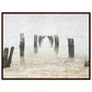Micoo Art & Decor Posters, Prints and Visual Artworks 60x80 cm / 24x32″ / Dark wood frame POSSIBILITIES - Seascape - Nautical -  Framed Poster