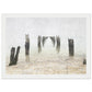 Micoo Art & Decor Posters, Prints and Visual Artworks A4 21x29.7 cm / 8x12″ / White frame POSSIBILITIES - Seascape - Nautical -  Framed Poster