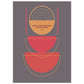 MiCoo Art & Decor Posters, Prints and Visual Artworks 50x70 cm / 20x28″ POUR OUT - Mid Century Style - Poster