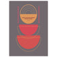 MiCoo Art & Decor Posters, Prints and Visual Artworks 70x100 cm / 28x40″ POUR OUT - Mid Century Style - Poster