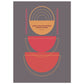 MiCoo Art & Decor Posters, Prints and Visual Artworks A1 (59.4 x 84.1  cm) POUR OUT - Mid Century Style - Poster