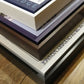 MiCoo Art & Decor Posters, Prints and Visual Artworks PURPOSED - Abstracted Word Art - Framed Canvas