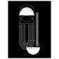 Micoo Art and Decor Posters, Prints and Visual Artworks 75x100 cm / 30x40″ SHINING LIGHT - Monochrome - Poster
