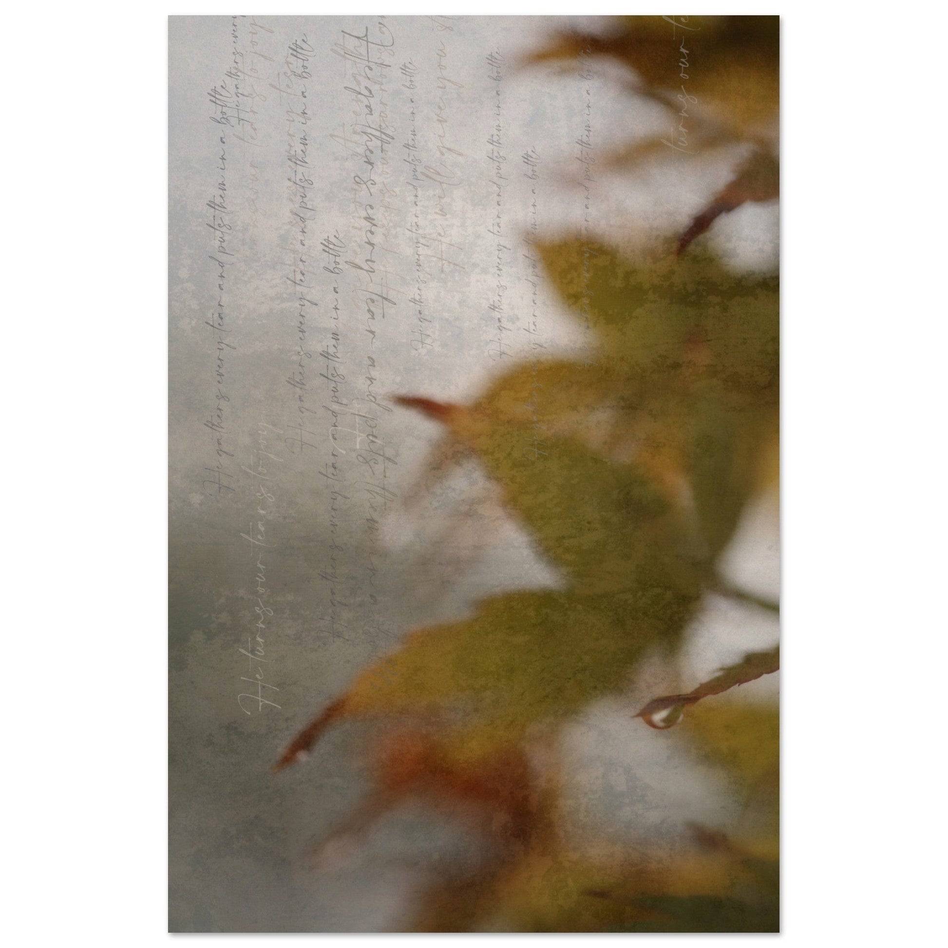 MiCoo Art & Decor Posters, Prints and Visual Artworks Poster size NOT for Framing 60x90cm / 24x36″ TEARS - Abstract - Fine Art Print