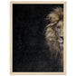 Micoo Art and Decor Posters, Prints and Visual Artworks 30x40 cm / 12x16″ / Wood frame THE LION OF JUDAH - Framed Poster