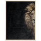 Micoo Art and Decor Posters, Prints and Visual Artworks 60x80 cm / 24x32″ / Wood frame THE LION OF JUDAH - Framed Poster