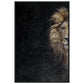 Micoo Art and Decor Posters, Prints and Visual Artworks 60x90 cm / 24x36″ / Black frame THE LION OF JUDAH - Framed Poster