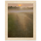 Micoo Art and Decor Posters, Prints and Visual Artworks 15x20 cm / 6x8″ / Wood frame THE PATH OF LIFE  - Abstract Landscape - Framed Poster