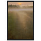 Micoo Art and Decor Posters, Prints and Visual Artworks 30x45 cm / 12x18″ / Black frame THE PATH OF LIFE  - Abstract Landscape - Framed Poster
