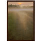 Micoo Art and Decor Posters, Prints and Visual Artworks 30x45 cm / 12x18″ / Dark wood frame THE PATH OF LIFE  - Abstract Landscape - Framed Poster
