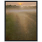 Micoo Art and Decor Posters, Prints and Visual Artworks 40x50 cm / 16x20″ / Black frame THE PATH OF LIFE  - Abstract Landscape - Framed Poster