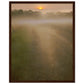 Micoo Art and Decor Posters, Prints and Visual Artworks 40x50 cm / 16x20″ / Dark wood frame THE PATH OF LIFE  - Abstract Landscape - Framed Poster