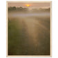 Micoo Art and Decor Posters, Prints and Visual Artworks 40x50 cm / 16x20″ / Wood frame THE PATH OF LIFE  - Abstract Landscape - Framed Poster