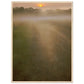 Micoo Art and Decor Posters, Prints and Visual Artworks 60x80 cm / 24x32″ / Wood frame THE PATH OF LIFE  - Abstract Landscape - Framed Poster