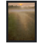 Micoo Art and Decor Posters, Prints and Visual Artworks A4 21x29.7 cm / 8x12″ / Black frame THE PATH OF LIFE  - Abstract Landscape - Framed Poster