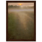 Micoo Art and Decor Posters, Prints and Visual Artworks A4 21x29.7 cm / 8x12″ / Dark wood frame THE PATH OF LIFE  - Abstract Landscape - Framed Poster