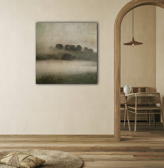 NOT ALONE - Modern Country/Farmhouse - Landscape - Canvas